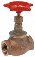 Bronze globe valve,1 1/2in