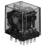 4PDT General Purpose Relay, 110VDC Coil, 3A Contact, Socket Mount