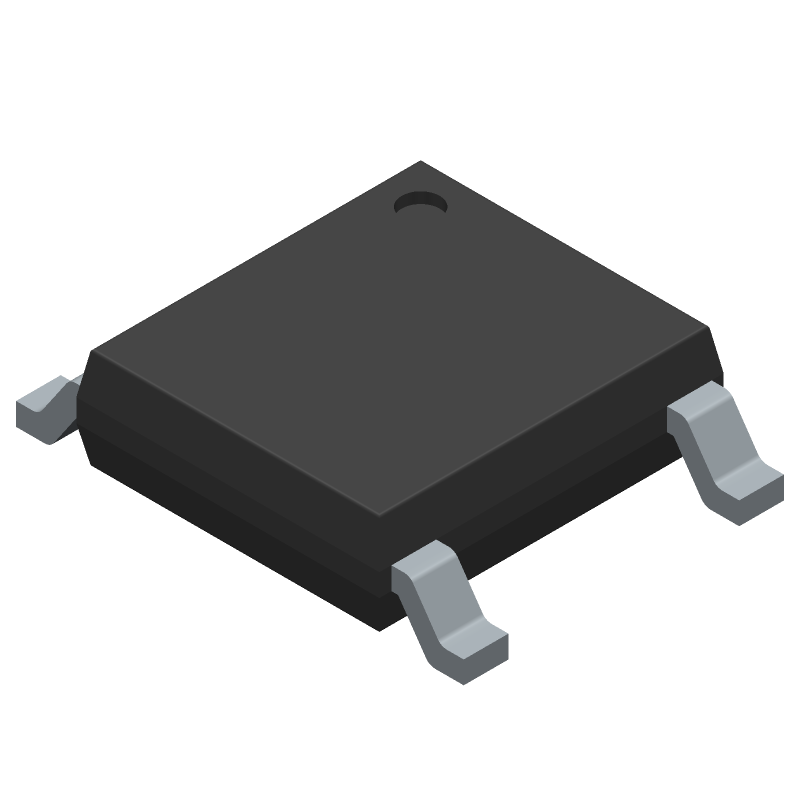 1000V 1A Bridge Rectifier Diode, 4-Pin Micro DIP SMD