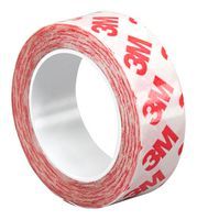 TAPE DBL COATED CLR 12X 12 6PK