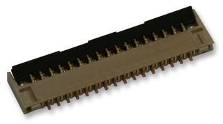 33 Pos FPC Conn, 0.30mm Pitch, RA, Gold, 50V