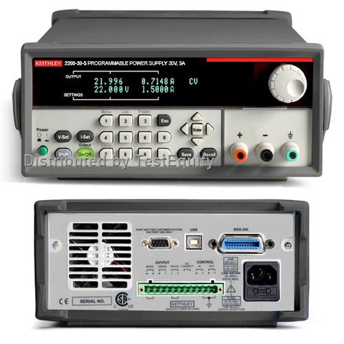 Laboratory power supply 150 W 60 VDC @ 1 mV, 2200-60-2, Keithley