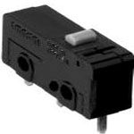 SPDT Snap Action Switch, 0.1A 125VAC, Thru-Hole PC Pin