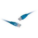Cord,  Patch;  7 ft.;  Cat 5e;  Booted;  Blue