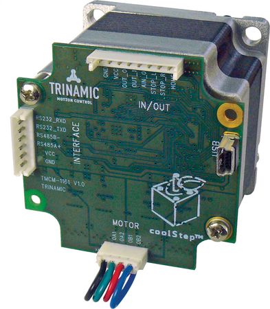Stepper motor unit 6.35 mm 1.8 ° 1.01 Nm, PD57-2-1161, Trinamic