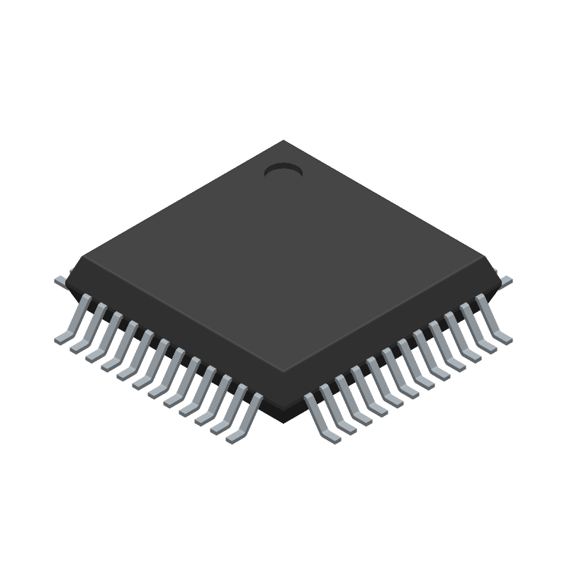 Multifunction Peripheral, 48-Pin TQFP, 1.8-5.5V, 48MHz, Industrial