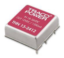 Module DC-DC 48VIN 2-OUT 15V/-15V 0.5A/-0.5A 15W 6-Pin