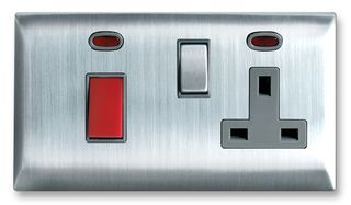 SUPERSWITCH         SW310 BSS C             SWITCH, SS, NEON, 45A, DP, SOCKET