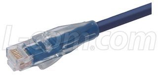 Cable Assembly Cat 5e Patch 1.52m 24AWG RJ-45 to RJ-45 8 to 8 POS PL-PL Crimp-Crimp