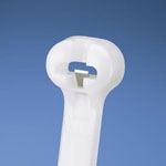 Cable Ties, Dome Top Barb Nylon 6/6 Natural 102mm 534N