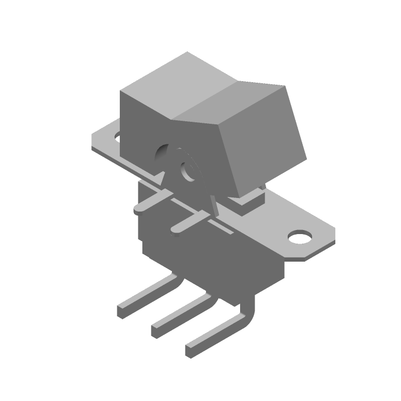 Illuminated Rocker Switch, SPDT, 5A, 250VAC, Right Angle, Through Hole