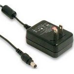 12W 24V 0.5A AC/DC Plug-In Adapter, Single Output