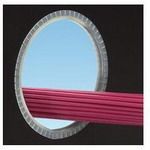 PE Grommet, Slotted Edging, 3.7mm, Black, UL94 HB