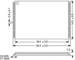 TEST CLIP KIT, 56 POSITION; Convert From:-; Convert To:-; Pitch Spacing:-; Row Pitch:-; Product Range:-; Contact Plating:Gold Plated Contacts; Kit Contents:TSOP Clips; No. of Contacts:56 ;RoHS Compliant: No