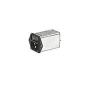 Filtered Power Entry Module 3 Pos 250VAC 4A
