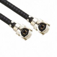 RF Cable Assemblies AMC RA PLG 600MM BLK U.FL Compatible
