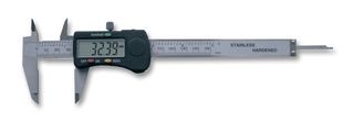 DIGITAL CALIPER, 150MM; Instrument Type:Digital Caliper; Measuring Range Max:150mm; Resolution:0.01mm; Graduations:-; Jaw Length:40mm; Standard:DIN 862 ;RoHS Compliant: NA