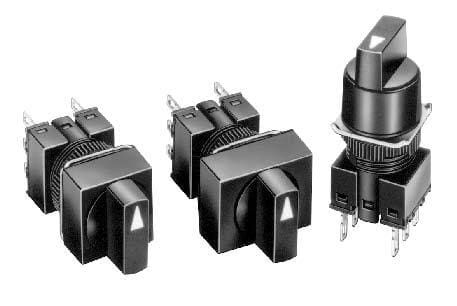 Rotary Switches REC 2PS RTRN RT KNOB IP65 DPDT