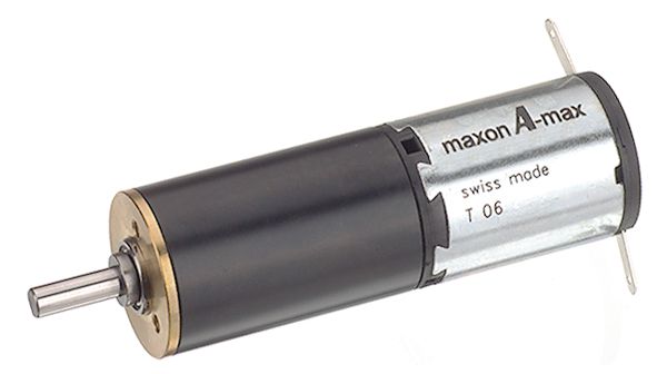 DC motor, 22 mm, with gear drive, 114953, Maxon Motor