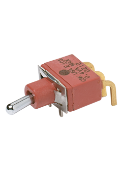 DPDT Toggle Switch, 7.5A 125VAC, Silver Contacts, Through Hole