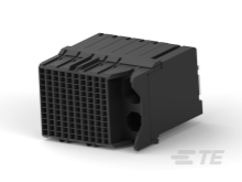 Right Angle Receptacle, 120 Pos, 25Gbps, 750mA, Press-Fit