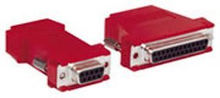 ADAPTER, DB-25 RECEPTACLE-RJ45 JACK