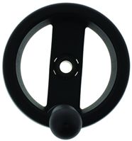 Elesa Black Technopolymer Hand Wheel 78521, 99mm