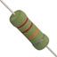 22kR 2W 400V Axial Ceramic Resistor 10% Tolerance