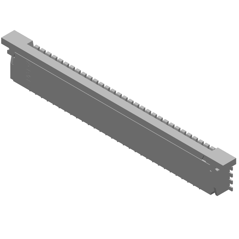 30 Pos FPC Connector, 1mm Pitch, RA SMD, 1A, 200V