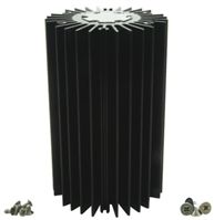 LED Star Heatsink Kit 50x80mm Black
