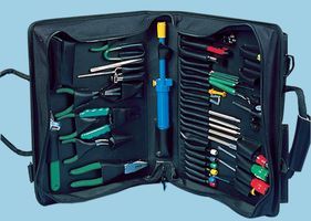 PROSKIT INDUSTRIES         1PK-710KC             TOOL KIT, ELECTRONICS W.IRON(UK-PLUG)