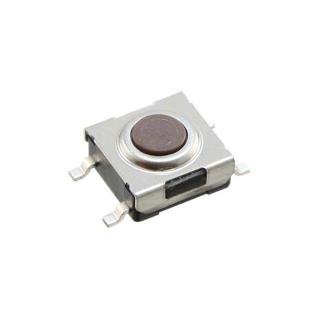 SPST Momentary Switch, 0.05A 24VDC, SMT Gull Wing
