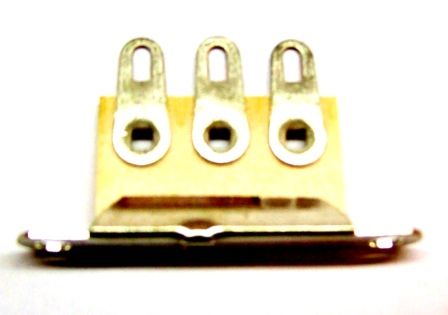 Steel Ground Lug Terminal, 3 Pole, 25.1mm L