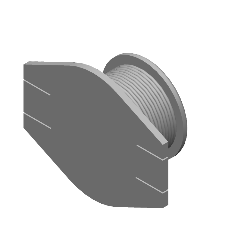 22uH 20% Ferrite Power Inductor, SMD, 2A