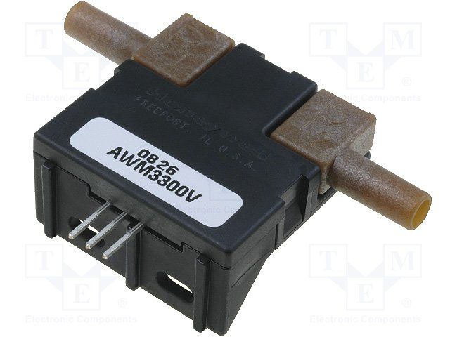 Mass Flow Sensor, Dry Gas, 1000SCCM, 5V Out, 1% Acc