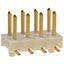 8 Pos 2mm Straight SMD Header, Gold, 1A, 200V