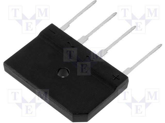 Bridge Rectifier Diode, 1 Phase, 3.2A, 400V V(RRM), Silicon, 30 X 18 MM, 3.60 MM HEIGHT, ROHS COMPLIANT, PLASTIC PACKAGE-4