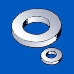 Washer Flat 2.7mm-ID 5mm-OD 0.5mm-THK Polyamide 6