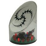 KIT,UFO DETECTR,MONITOR EM/MAG 13 LED,3DIA X 4H,BLUE