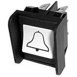 Switch Rocker ON OFF ON DPDT Quick Connect Curved Rocker 20A 250VAC 14VDC 100000Cycle