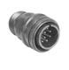 MIL Series Connector, 3 Contact(s), Aluminum Alloy, Male, Solder Terminal, Plug,