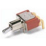 Toggle Switch SPDT ON-OFF-Mom 5A 250VAC 28VDC PC Mount