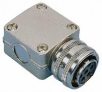 Jaeger 12 Way Cable Mount Connector Plug, Pin Contacts, MIL-DTL-5015