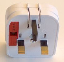 POWERCONNECTIONS         ACP.WHITE 10A            PLUG, USA-UK, WHITE, 10A