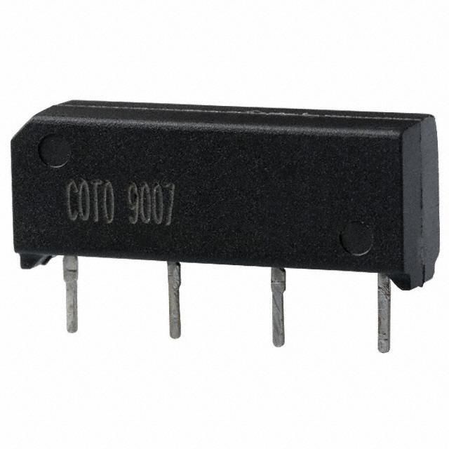 5VDC Reed Relay SPST-NO 500R 500mA THT SIP