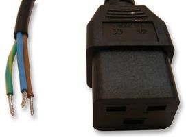 MULTICOMP   SL-19 ROJ-2   LEAD, IEC C19 BARE ENDS, 2M