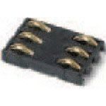 Conn SIM Card M 8 POS 2.54mm Solder ST SMD T/R