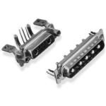 Conn D-Subminiature SKT 2Power POS 6.86mm Solder RA Thru-Hole 2 Terminal 1 Port