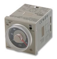 SOLID STATE TIMER; Product Range:H3CR-A Series; Timer Functions:On-Delay; No. of Timing Ranges:14Ranges; Time Min:0.05s; Time Max:300h; Timer Output:2 Changeover Relays; Supply Voltage Max:240VAC; Current Rating Nom:5A ;RoHS Compliant: Yes