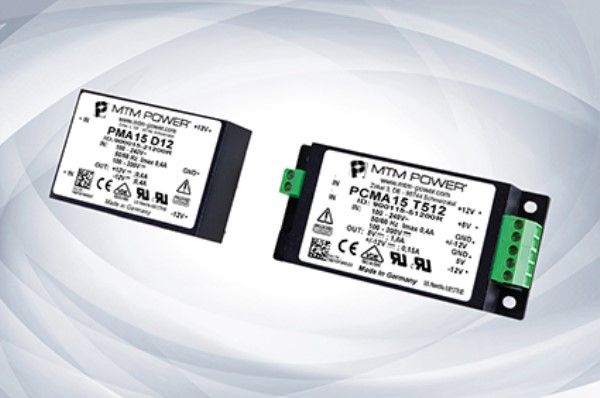 MTM POWER         PMA15 S05             AC/DC PCB Mount Power Supply, Switch Mode, Fixed, 1 Output, 85 V, 264 V, 15 W, 5 V